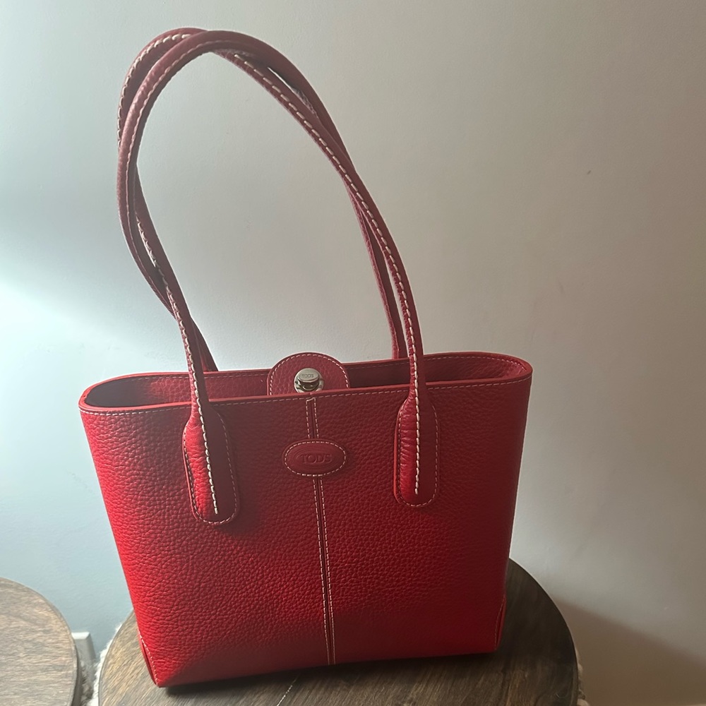 Todd’s shoulder bag red .